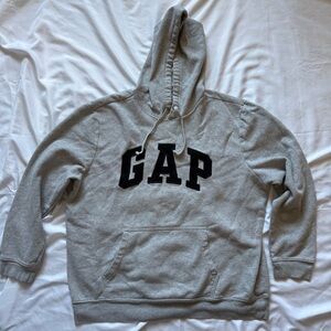 GAP Light Gray Men's Hoodie